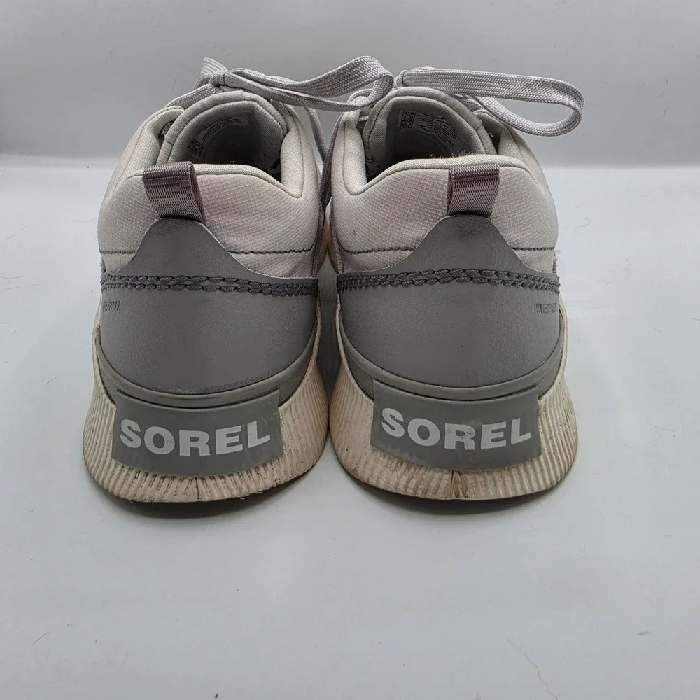 Sorel Out N About III Low Waterproof Sneakers Womens 9.5 Grey Quarry NL5158-009